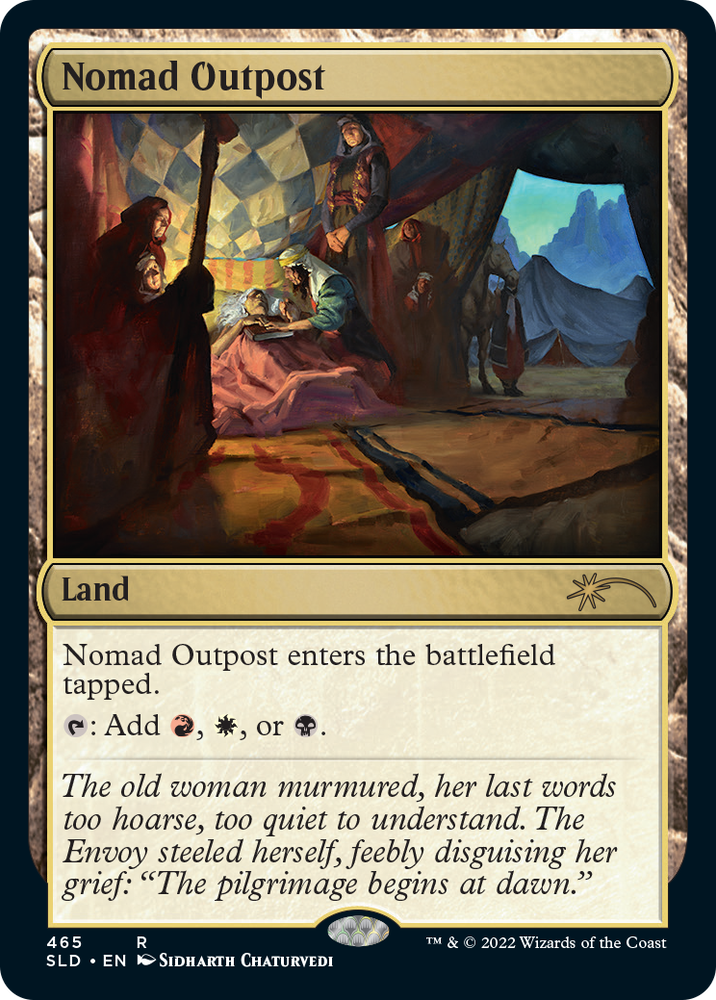 Nomad Outpost [Secret Lair Drop Series] Magic: The Gathering