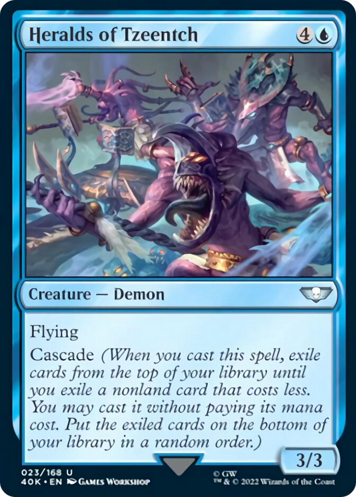Heralds of Tzeentch [Warhammer 40,000] Magic: The Gathering