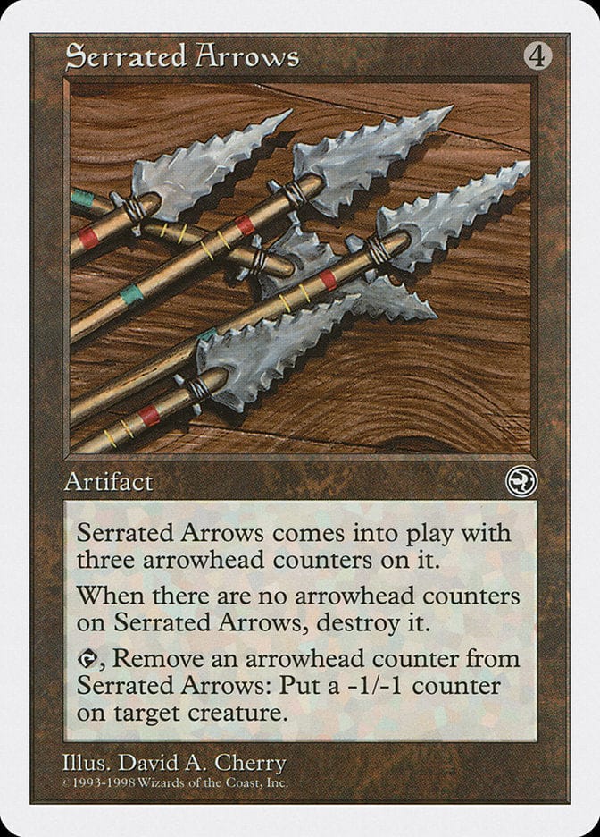 Serrated Arrows [Anthologies] Magic: The Gathering