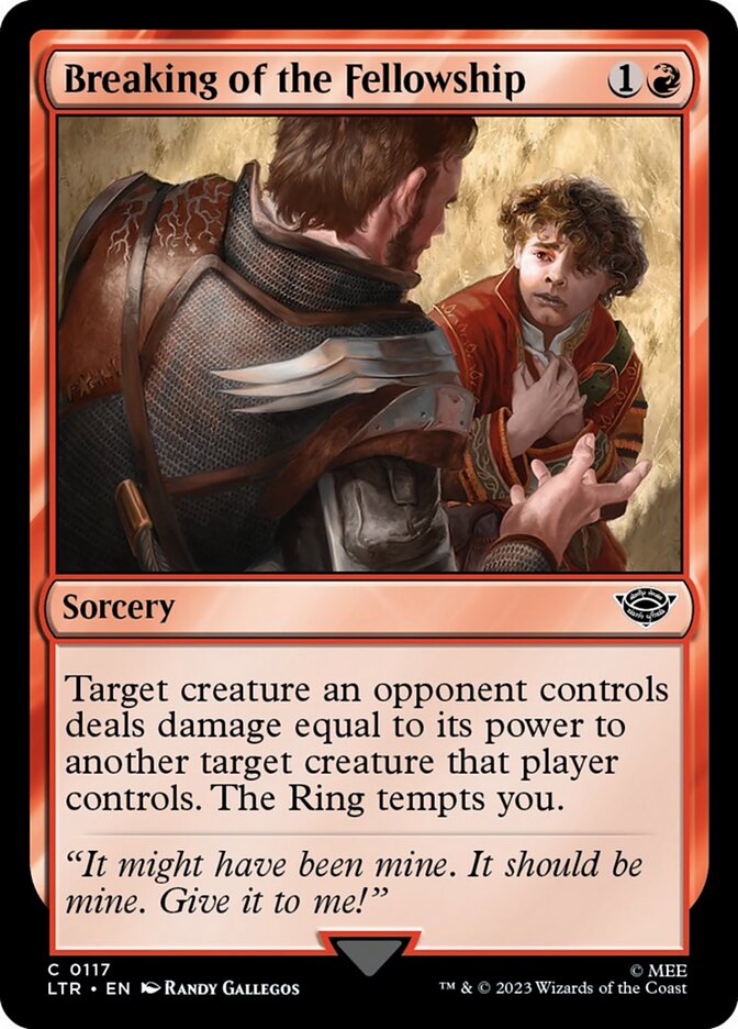 Breaking of the Fellowship [The Lord of the Rings: Tales of Middle-Earth] Magic: The Gathering