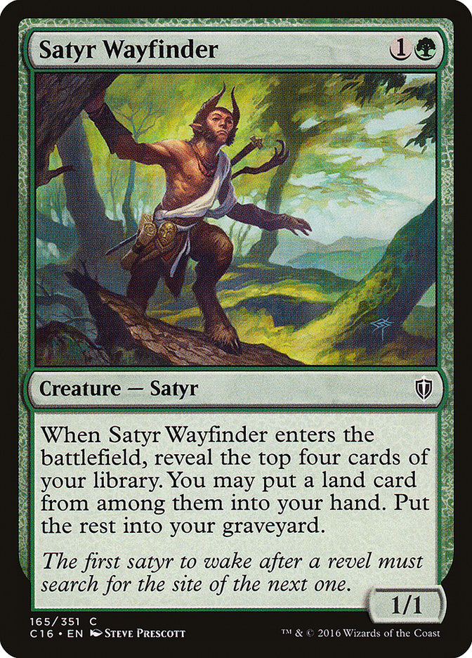 Satyr Wayfinder [Commander 2016] Magic: The Gathering