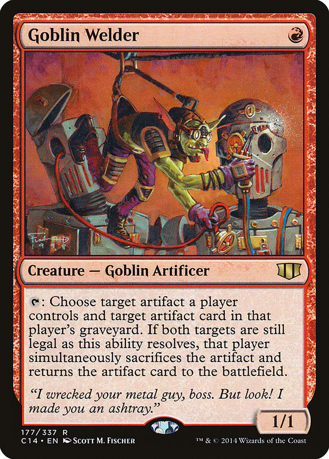 Goblin Welder [Commander 2014] Magic: The Gathering