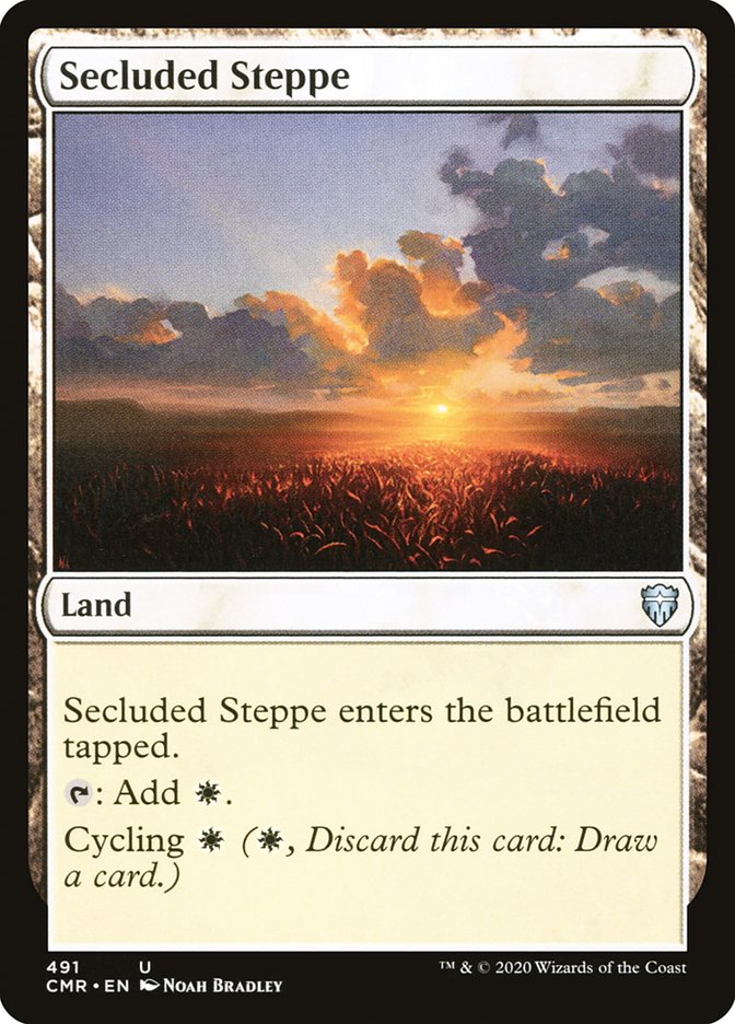 Secluded Steppe [Commander Legends] Magic: The Gathering