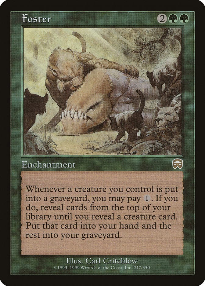 Foster [Mercadian Masques] Magic: The Gathering