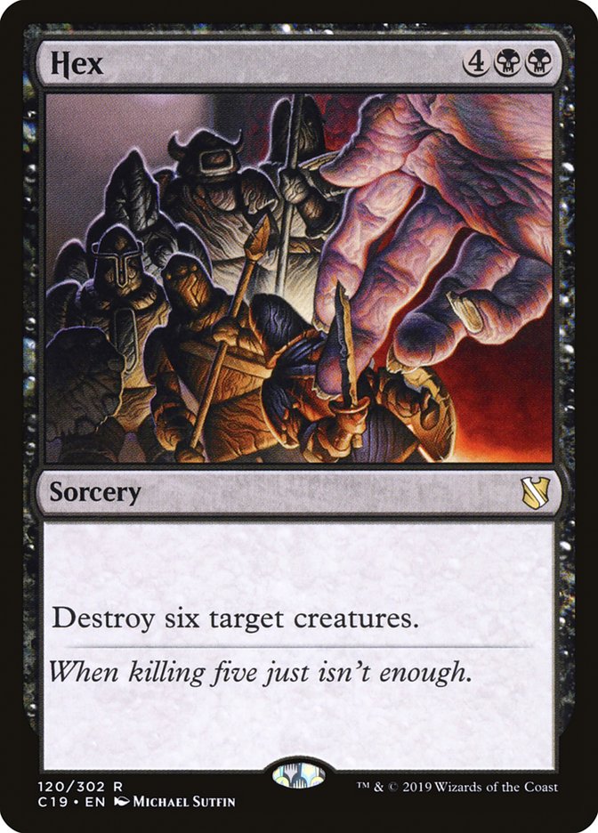 Hex [Commander 2019] Magic: The Gathering