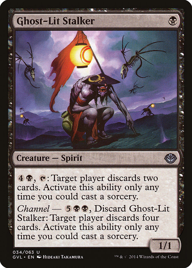 Ghost-Lit Stalker (Garruk vs. Liliana) [Duel Decks Anthology] Magic: The Gathering