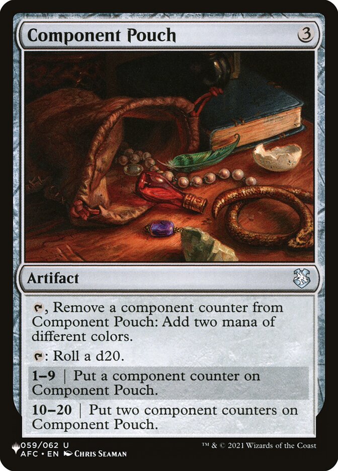 Component Pouch [The List] Magic: The Gathering