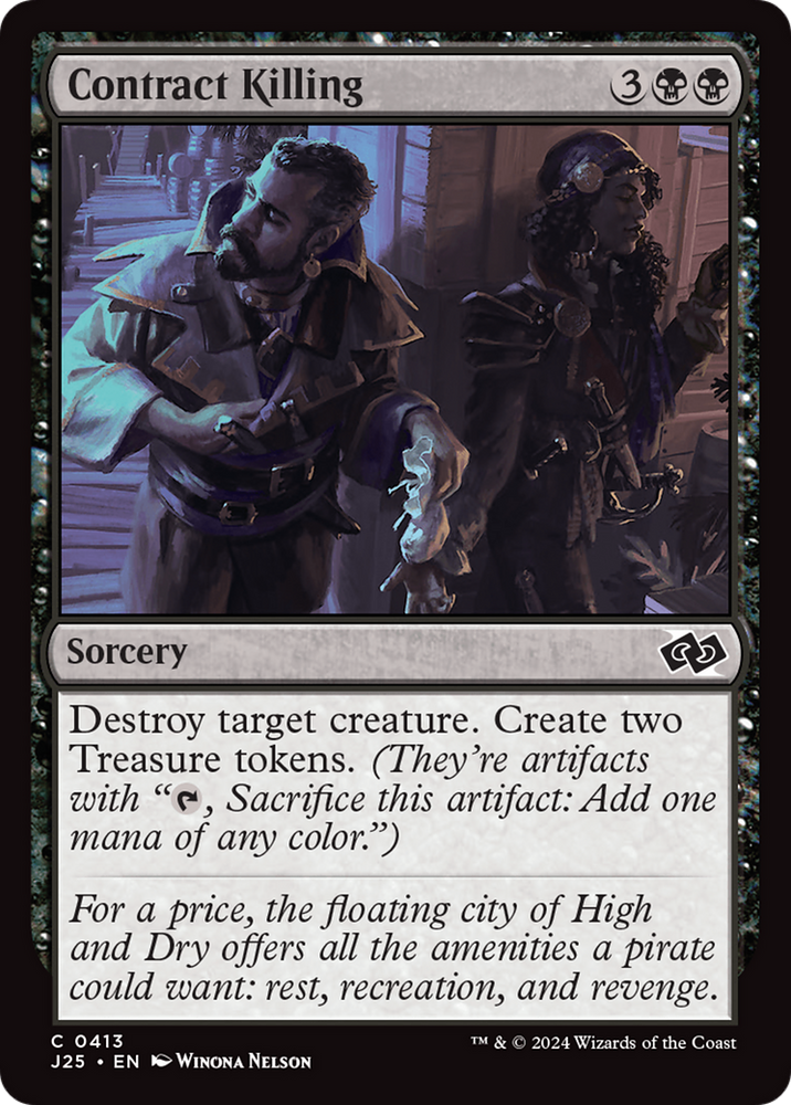Contract Killing [Foundations Jumpstart] Magic: The Gathering