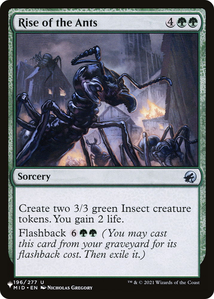 Rise of the Ants [The List] Magic: The Gathering