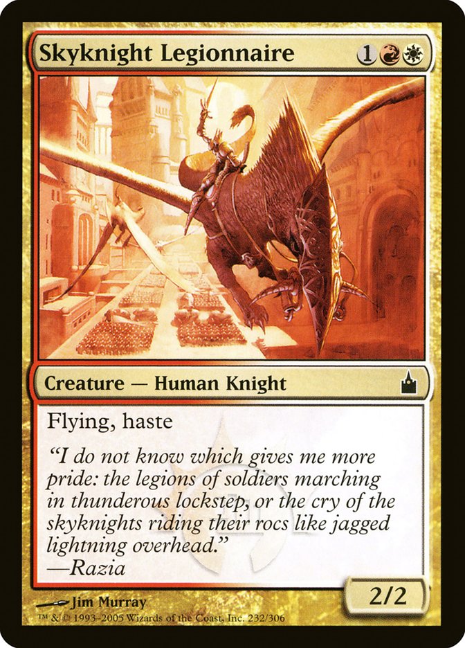 Skyknight Legionnaire [Ravnica: City of Guilds] Magic: The Gathering