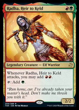 Radha, Heir to Keld [Time Spiral Remastered] Magic: The Gathering