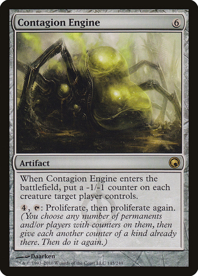 Contagion Engine [Scars of Mirrodin] Magic: The Gathering