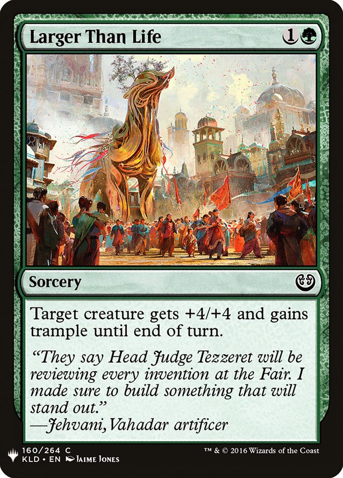 Larger Than Life [Mystery Booster] Magic: The Gathering