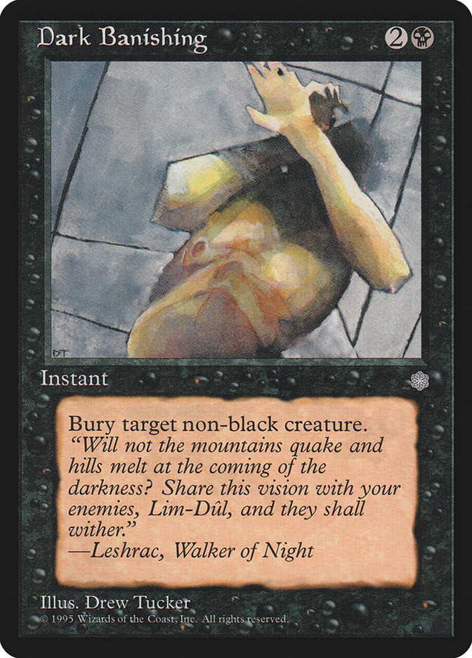Dark Banishing [Ice Age] Magic: The Gathering