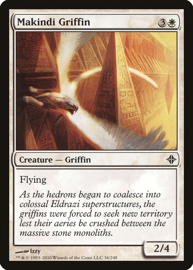 Makindi Griffin [Rise of the Eldrazi] Magic: The Gathering