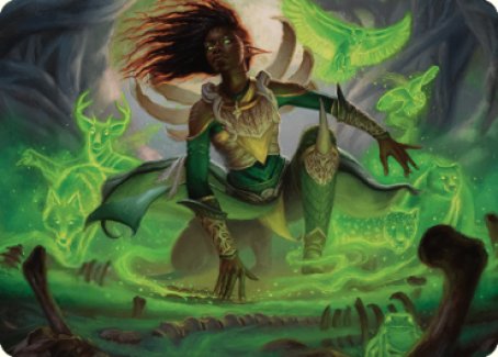 Fauna Shaman Art Card [The Brothers' War Art Series] Magic: The Gathering