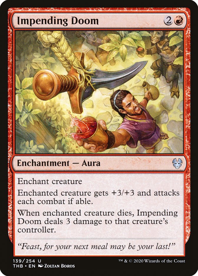 Impending Doom [Theros Beyond Death] Magic: The Gathering