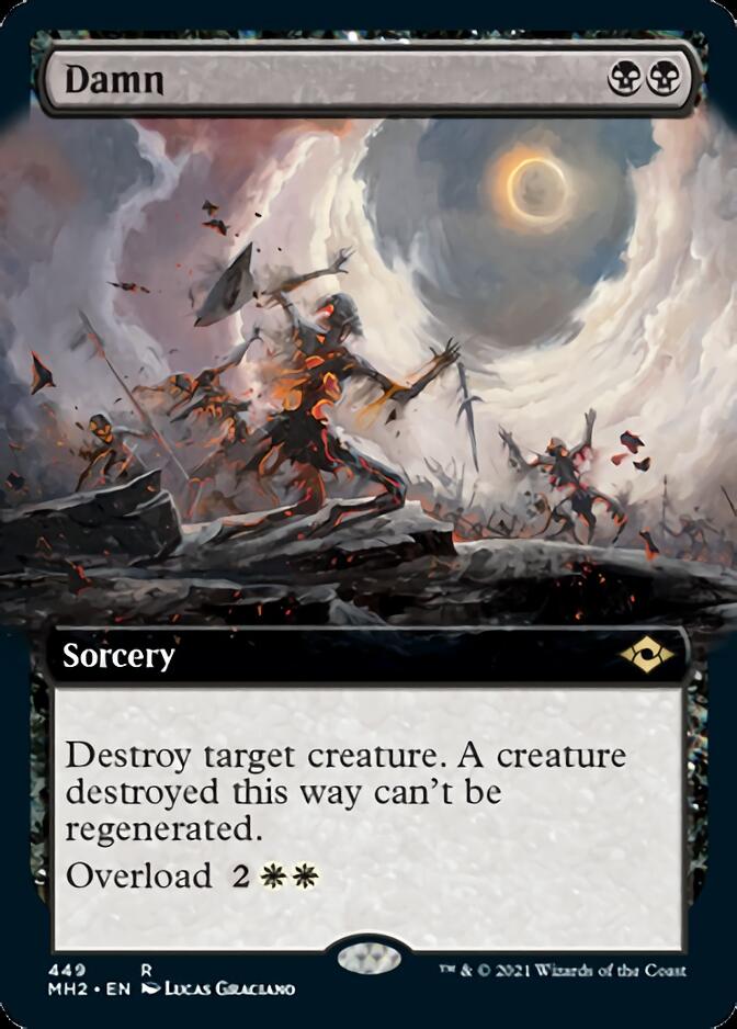 Damn (Extended Art) [Modern Horizons 2] Magic: The Gathering