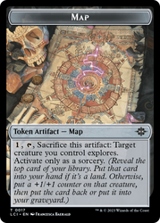 Map // Gnome Soldier Double-Sided Token [The Lost Caverns of Ixalan Tokens] Magic: The Gathering