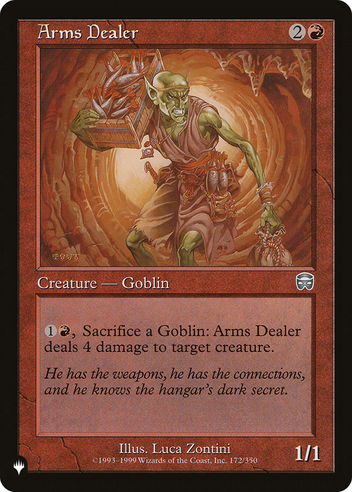 Arms Dealer [The List] Magic: The Gathering