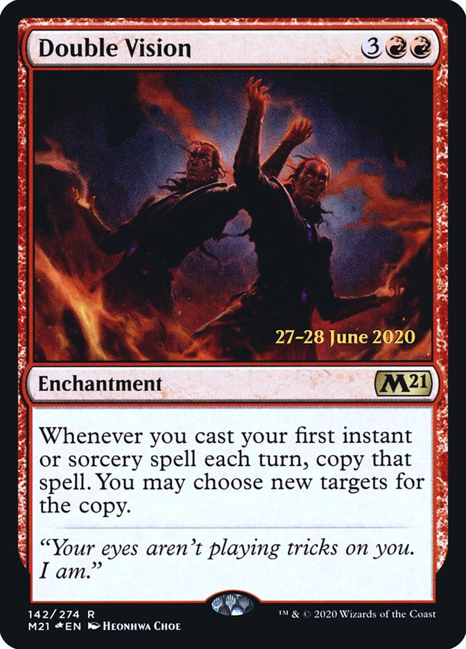 Double Vision [Core Set 2021 Prerelease Promos] Magic: The Gathering