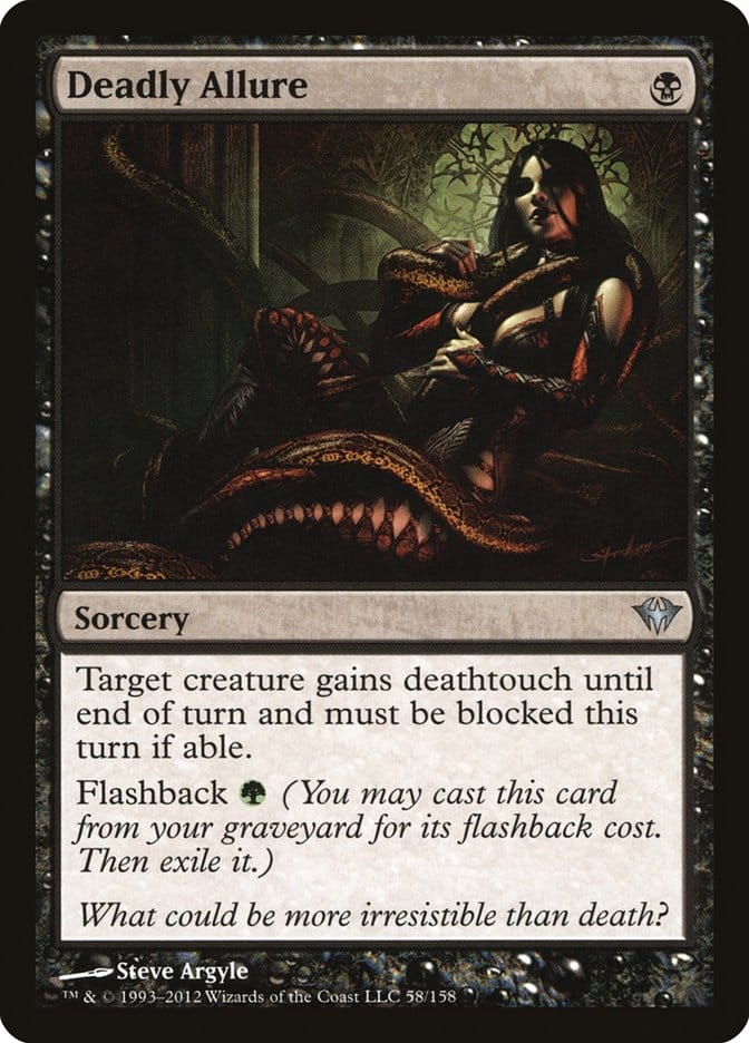 Deadly Allure [Dark Ascension] Magic: The Gathering