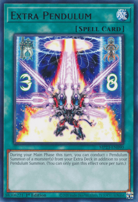 Extra Pendulum [MP23-EN090] Rare - Yugioh Cards For Your TCG Needs!