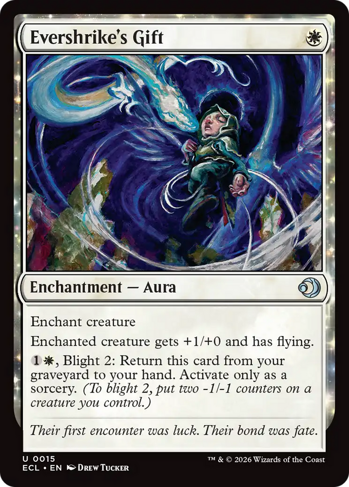 Evershrike's Gift [Lorwyn Eclipsed] Magic: The Gathering