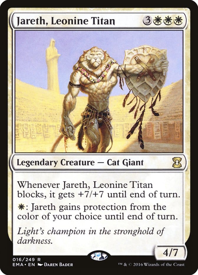 Jareth, Leonine Titan [Eternal Masters] Magic: The Gathering