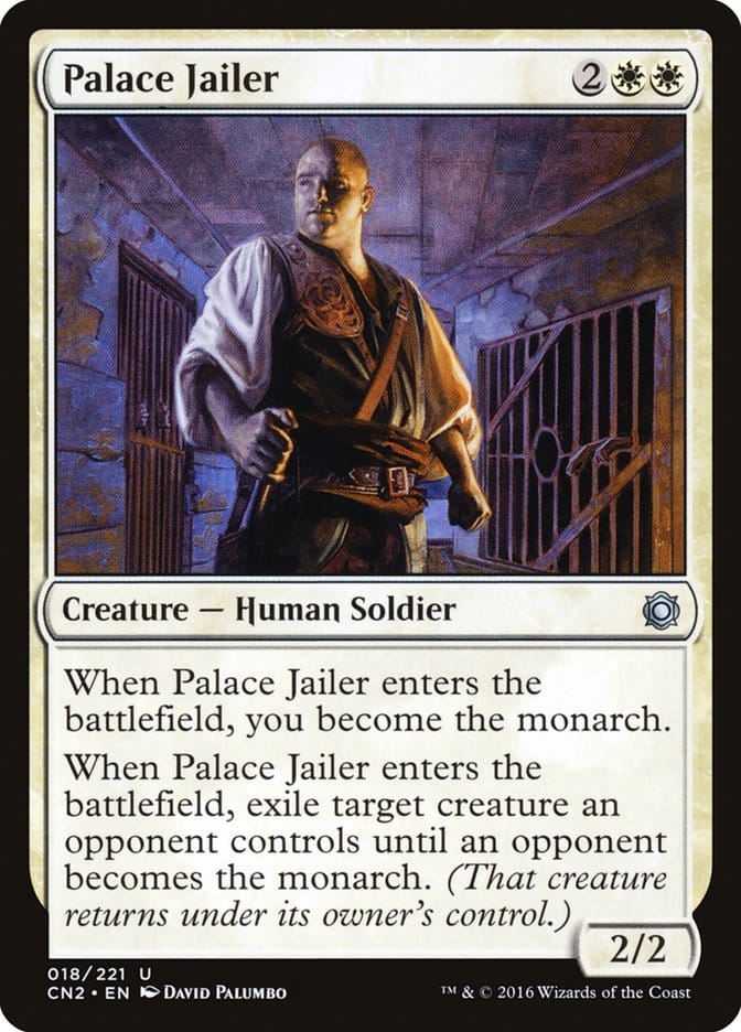 Palace Jailer [Conspiracy: Take the Crown] Magic: The Gathering