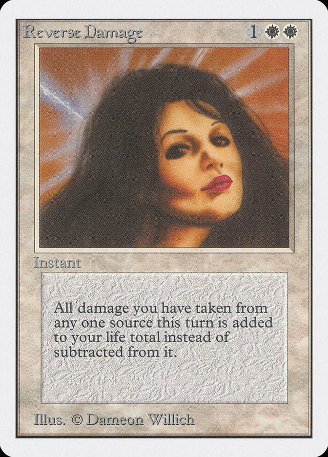Reverse Damage [Unlimited Edition] Magic: The Gathering