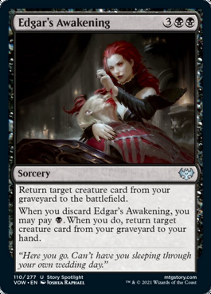 Edgar's Awakening [Innistrad: Crimson Vow] Magic: The Gathering
