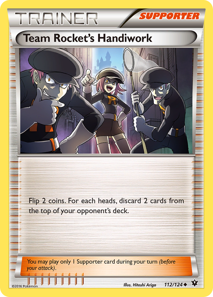 Team Rocket's Handiwork (112/124) [XY: Fates Collide] Pokémon