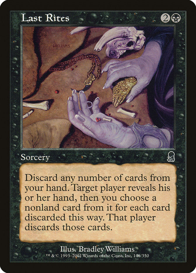 Last Rites [Odyssey] Magic: The Gathering