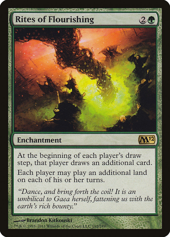 Rites of Flourishing [Magic 2012] Magic: The Gathering