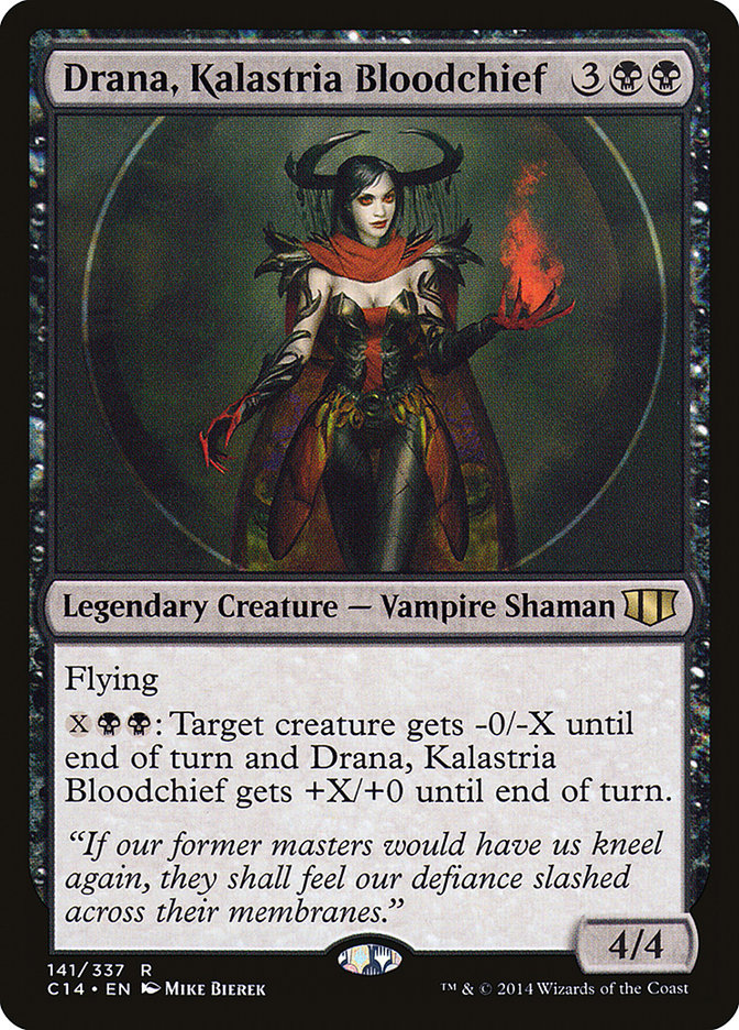Drana, Kalastria Bloodchief [Commander 2014] Magic: The Gathering