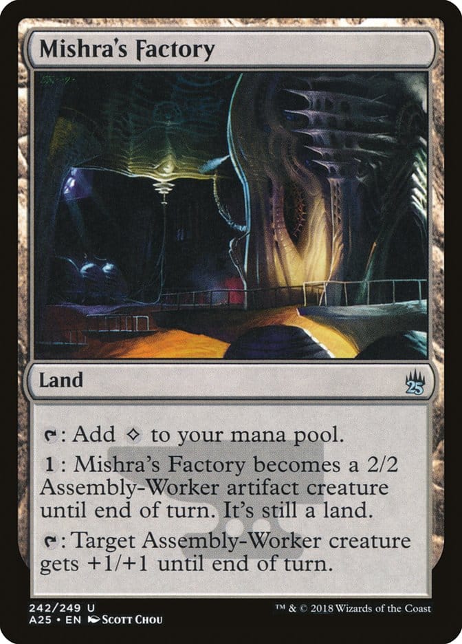 Mishra's Factory [Masters 25] Magic: The Gathering