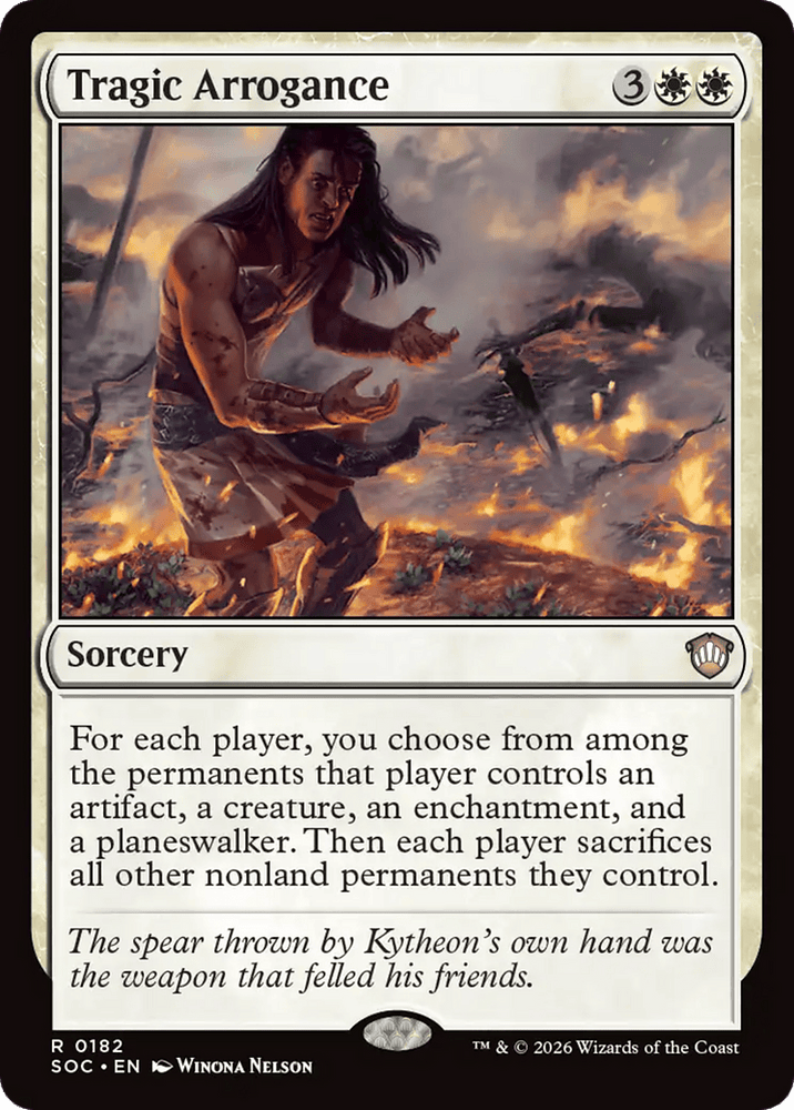 Tragic Arrogance [Secrets of Strixhaven Commander]