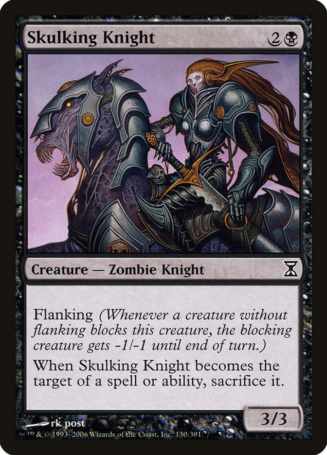 Skulking Knight [Time Spiral] Magic: The Gathering