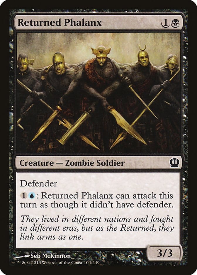 Returned Phalanx [Theros] Magic: The Gathering
