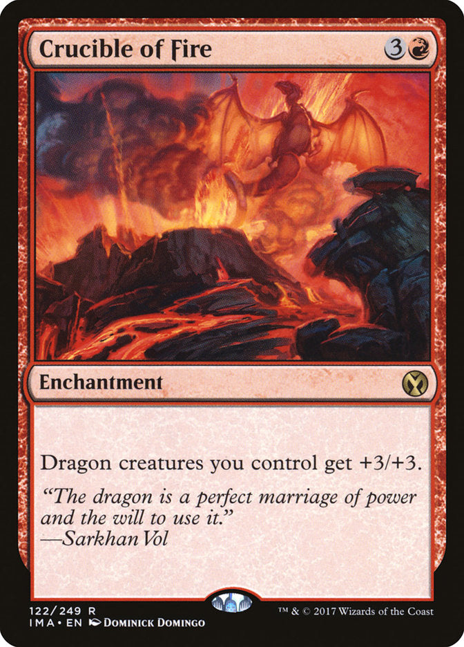 Crucible of Fire [Iconic Masters] Magic: The Gathering