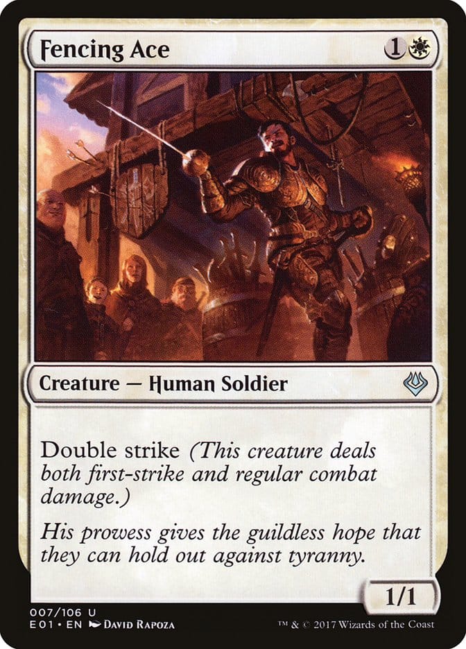 Fencing Ace [Archenemy: Nicol Bolas] Magic: The Gathering