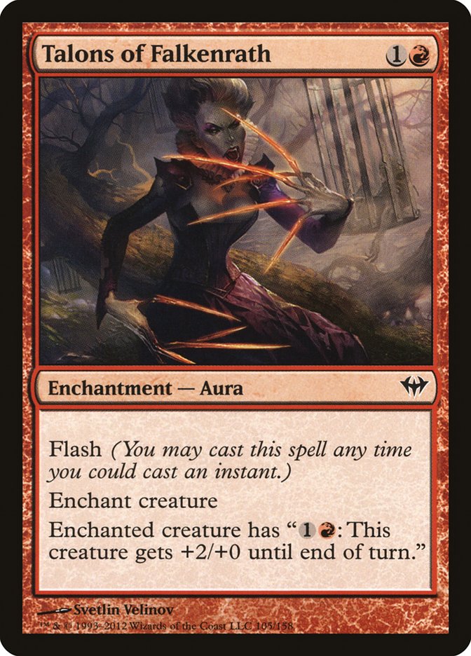 Talons of Falkenrath [Dark Ascension] Magic: The Gathering