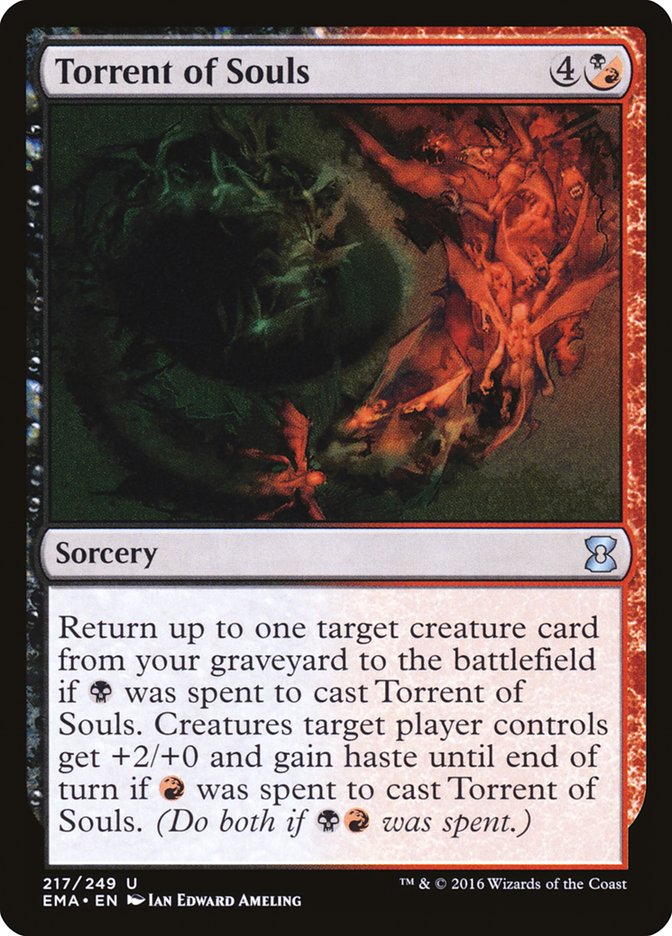 Torrent of Souls [Eternal Masters] Magic: The Gathering