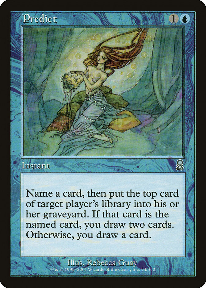 Predict [Odyssey] Magic: The Gathering