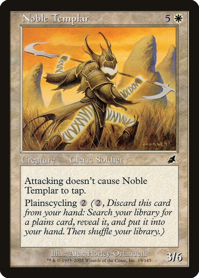Noble Templar [Scourge] Magic: The Gathering