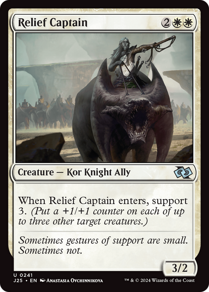 Relief Captain [Foundations Jumpstart] Magic: The Gathering