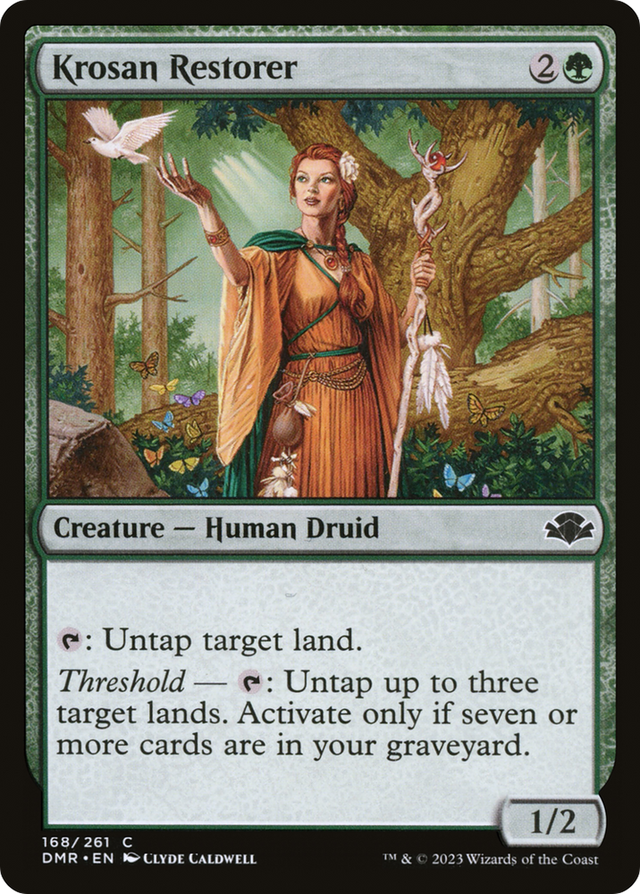 Krosan Restorer [Dominaria Remastered] Magic: The Gathering