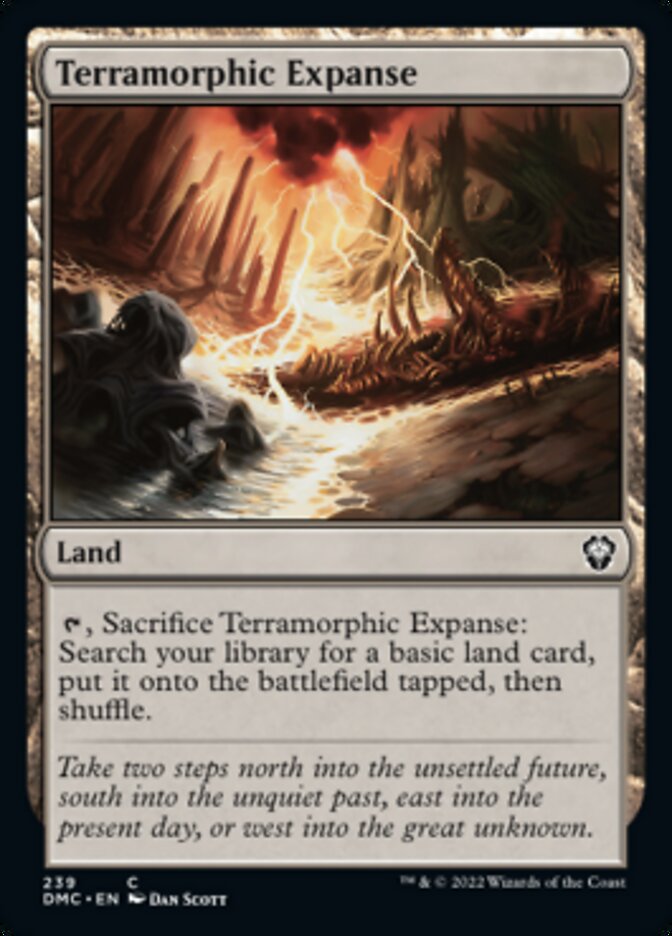Terramorphic Expanse [Dominaria United Commander] Magic: The Gathering