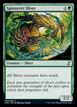 Spinneret Sliver [Time Spiral Remastered] Magic: The Gathering